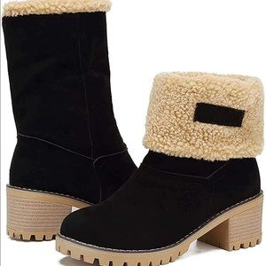 Faux Fur Winter Boots
